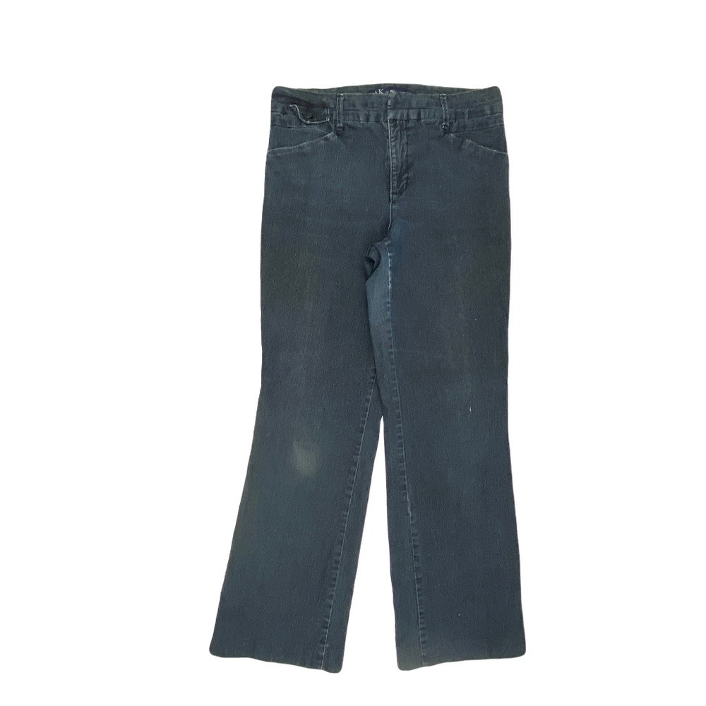 Anne Klein Jeans‎ Bootcut Women's size 10 Dark Wash Blue Denim Jeans